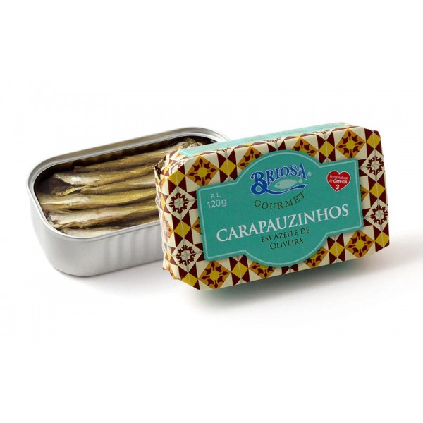 Carapauzinhos em Azeite 120g Briosa Gourmet