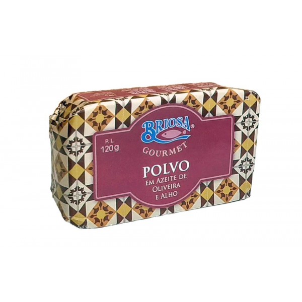 Polvo em Azeite e Alho 120g Briosa Gourmet