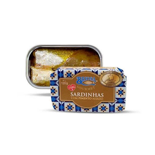 Sardinha com Pimento Assado 120g Briosa Gourmet