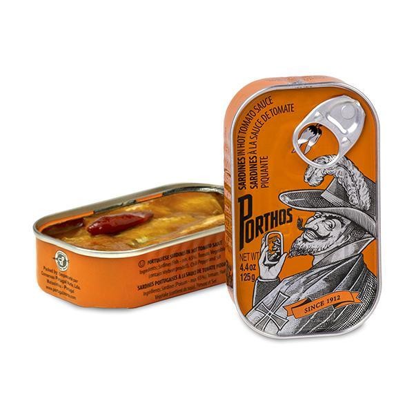 Sardinha em Tomate Picante 125g Porthos