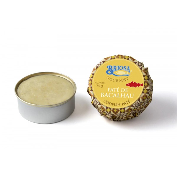 Patê de Bacalhau 75g Briosa Gourmet
