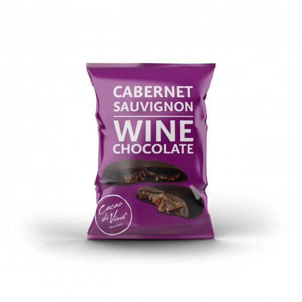 Bite Size Chocolate de Vinho Cabernet Sauvignon 40g Cacao Di Vine