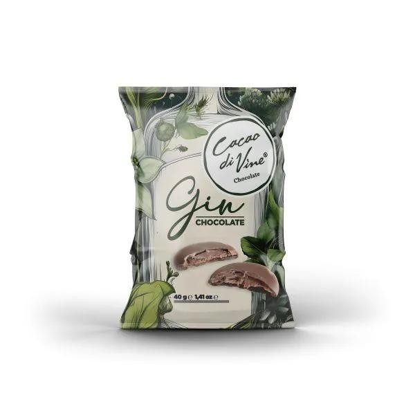 Bite Size Chocolate de Gin 40g Cacao Di Vine