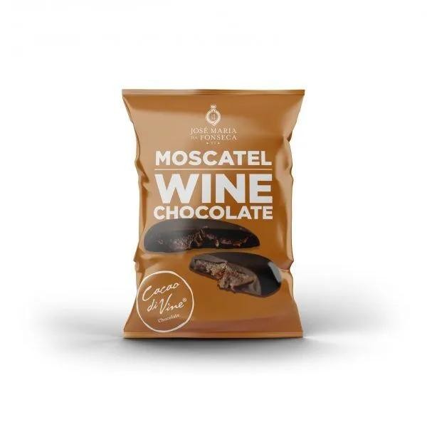 Bite Size Chocolate de Vinho de Moscatel JMF 40g Cacao Di Vine