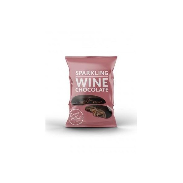 Bite Size Chocolate Espumante Baga Bairrada 40g Cacao Di Vine