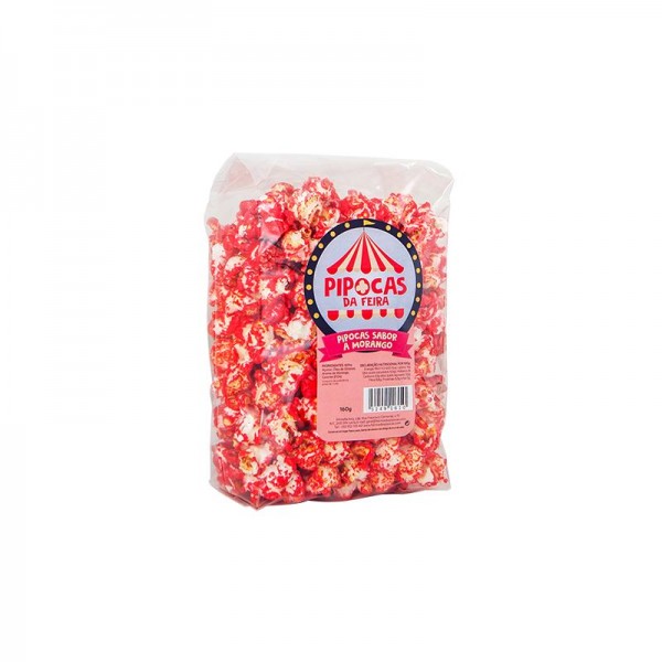 Pipocas da Feira Sabor Morango 160g