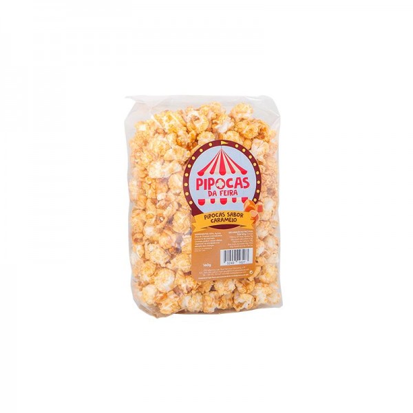 Pipocas da Feira Sabor Caramelo 160g