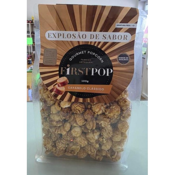 Pipocas Gourmet Caramelo Firstpop 100g