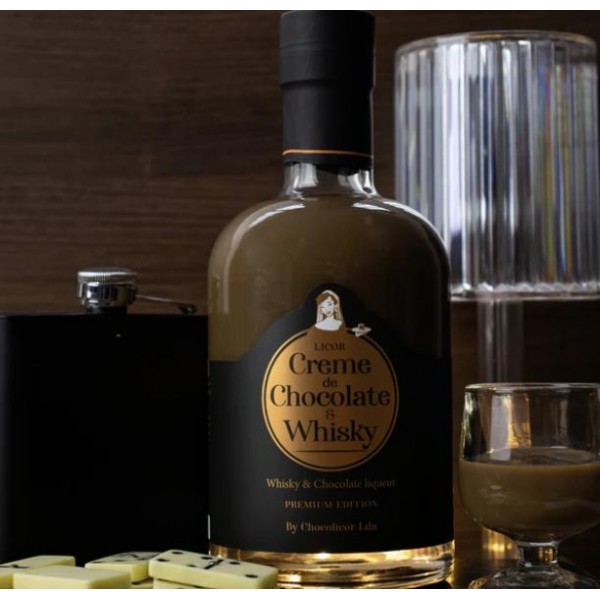 Licor de Chocolate & Whisky Premium 20cl Chocolicor
