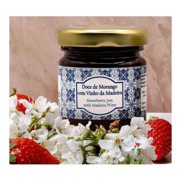 Doce de Morango c/Vinho da Madeira 45g
