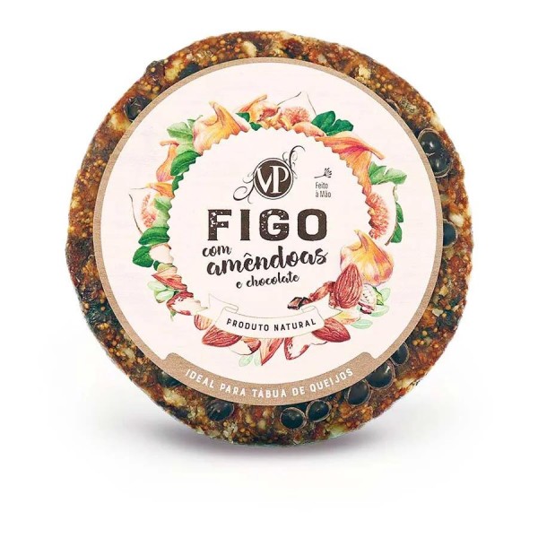 Queijo de Frutos - Figo c/Amêndoa e Chocolate Vale da Prata Aprox 200g