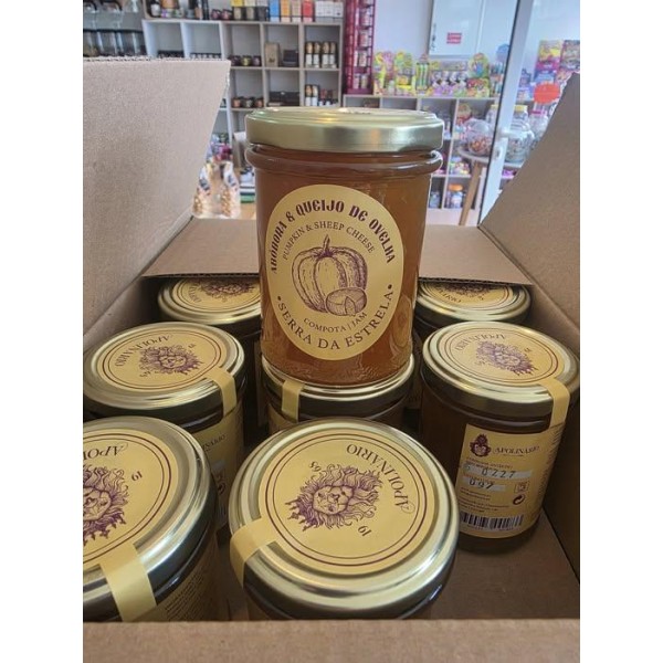 Compota de Abóbora & Queijo de Ovelha (240g) Apolinário