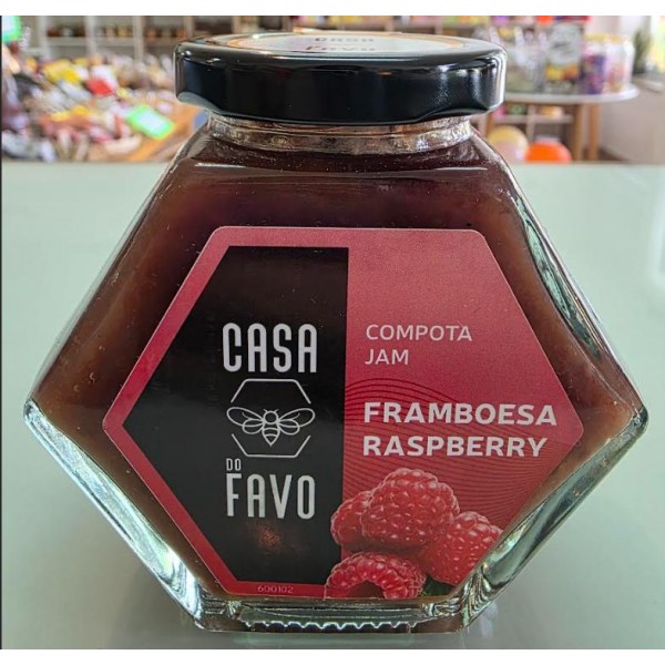 Compota de Framboesa 200g Casa do Favo