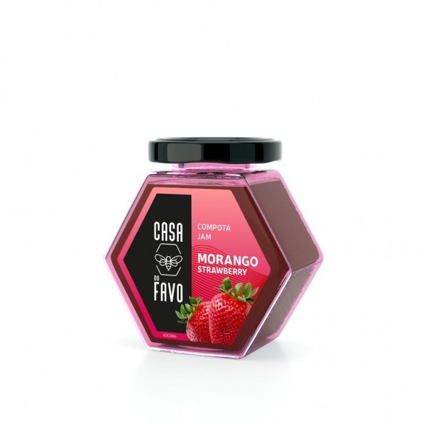 Compota de Morango 200g Casa do Favo