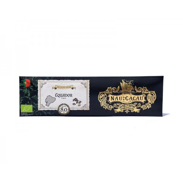 Nau Cacau - Equador 80% - Mini Tablete 40g