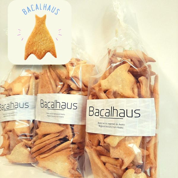 Biscoitos Bacalhaus Originais Doces 250g