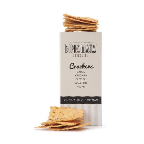 Crackers Ondina Alho e Oregãos Diplomata 125g