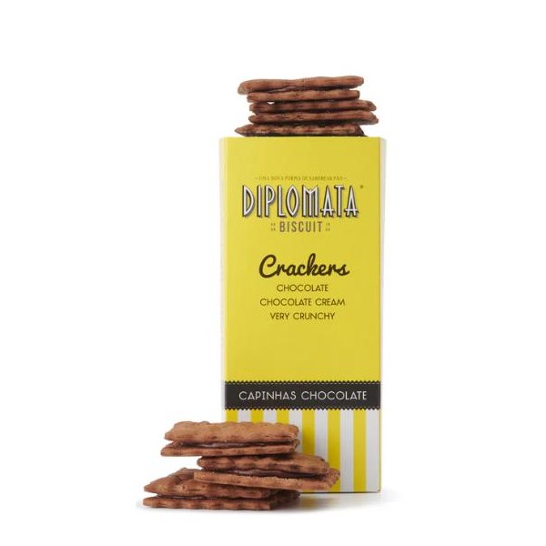 Crackers Capinhas Chocolate Diplomata 180g