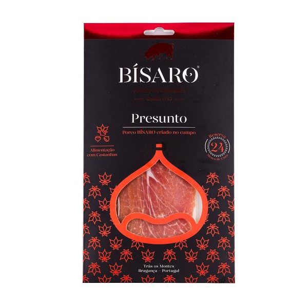 Presunto Iberico Reserva 24M Fatiado 70g Bísaro