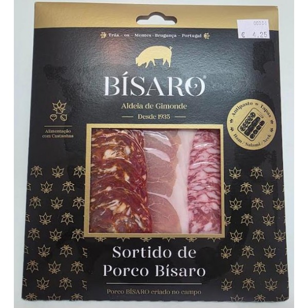 Sortido Porco Bísaro Gourmet 70g Bísaro
