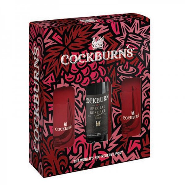 Porto Cockburn's Special Reserva com 2 Copos