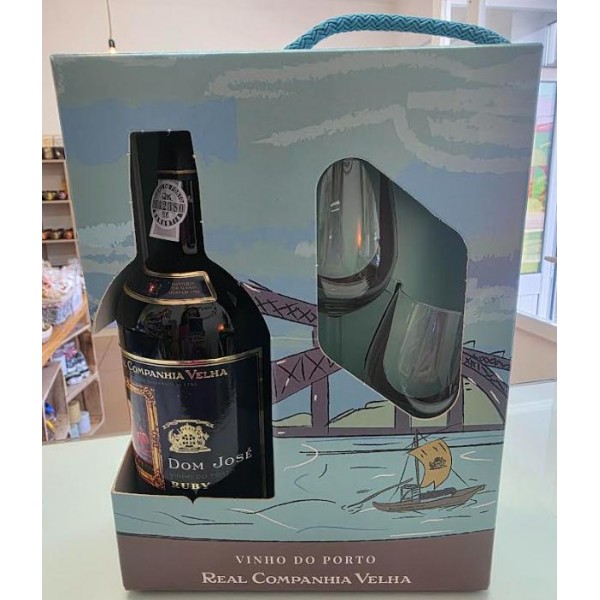 Real Companhia Velha Dom José Ruby c/2 Cálices