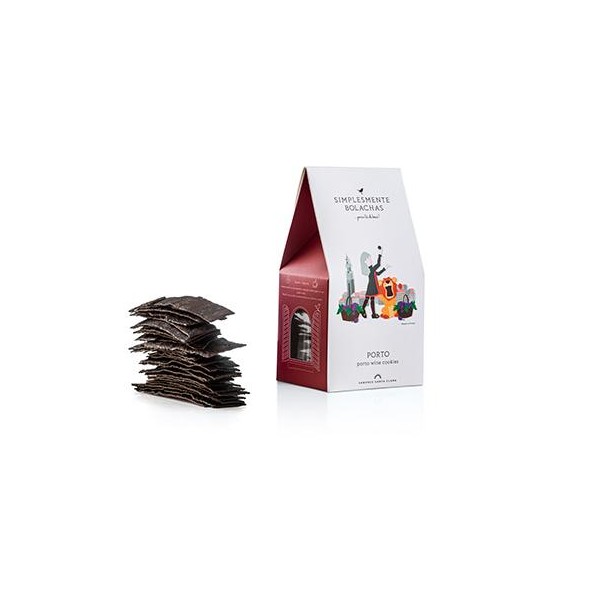 Bolachas de Vinho Licoroso 80g Simplesmente Bolacha