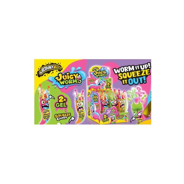 Juicy Worms candy Johny Bee