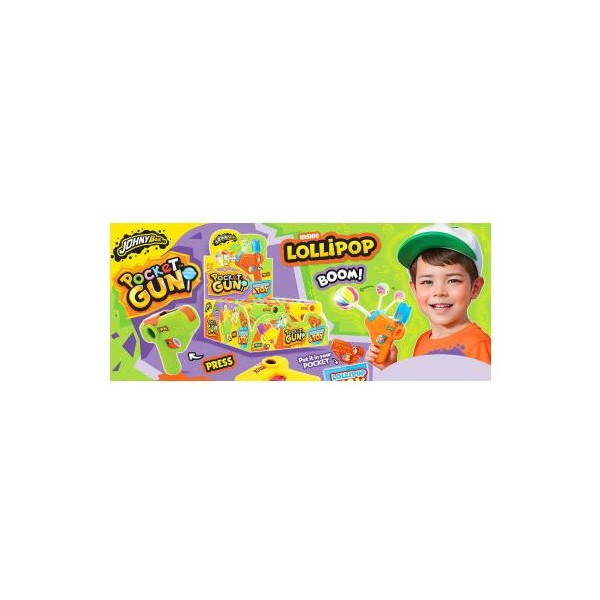 Pocket Gunpop lollipops Johny Bee