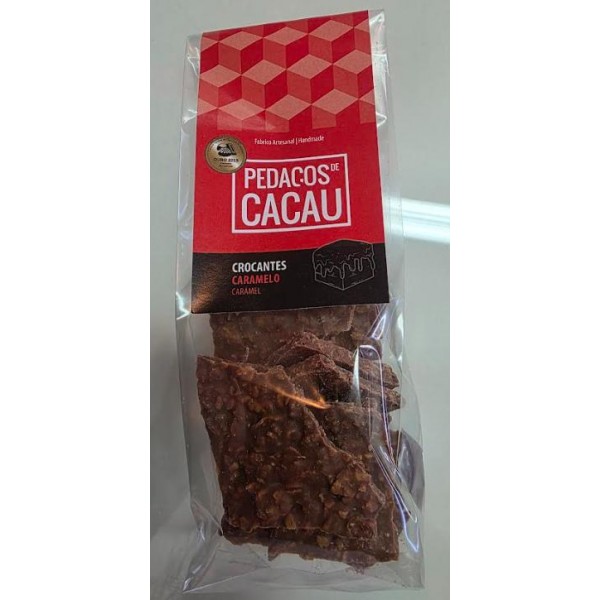 Crocantes de Caramelo Pedaços de Cacau