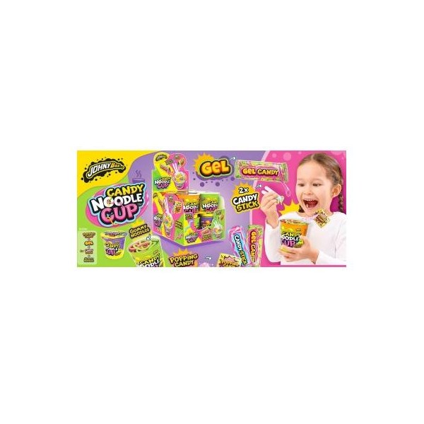 Candy Noodle Cups Johny Bee