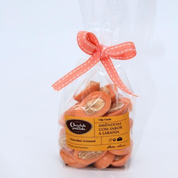 Amêndoas Chocolate Sabor Laranja - Chocolate com Pimenta