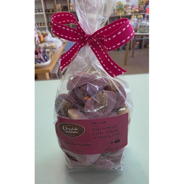 Amêndoas Chocolate sabor Maracujá - Chocolate com Pimenta