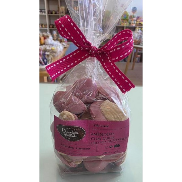 Amêndoas Chocolate sabor Frutos Silvestres - Chocolate com Pimenta