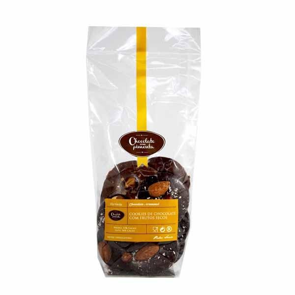 Cookies com Chocolate e Frutos Secos