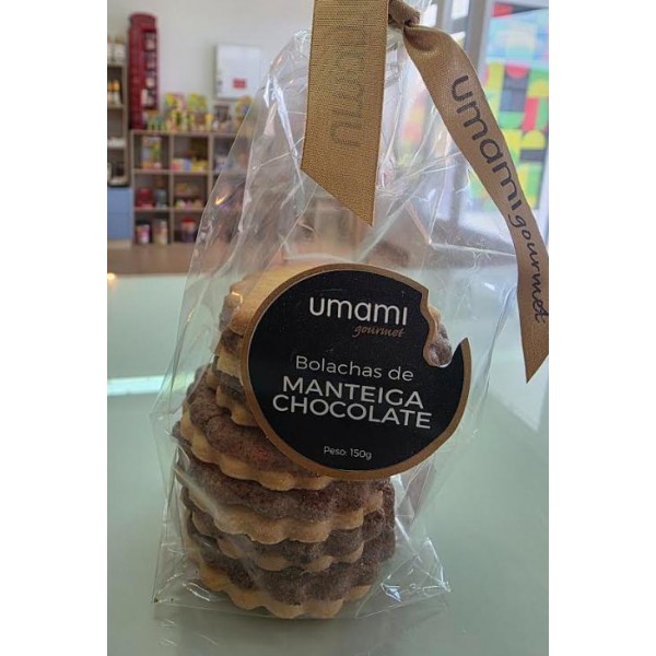Bolachas de Manteiga e Chocolate Umami