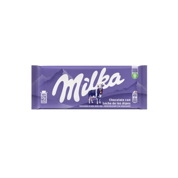 Milka Barra de chocolate de leite 90gr